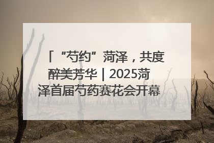 “芍约”菏泽，共度醉美芳华｜2025菏泽首届芍药赛花会开幕，103家企业参赛