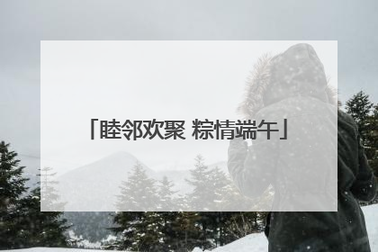睦邻欢聚 粽情端午