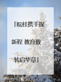 皖桂携手探新程 教育数转启华章