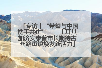 专访丨“希望与中国携手共建”——土耳其加济安泰普市长期待古丝路重镇焕发新活力