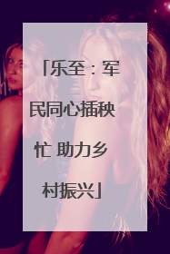 乐至：军民同心插秧忙 助力乡村振兴