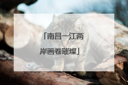 南昌一江两岸画卷璀璨