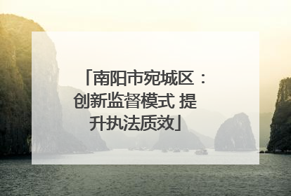 南阳市宛城区：创新监督模式 提升执法质效