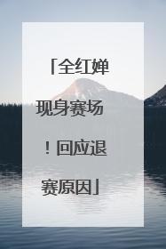 全红婵现身赛场！回应退赛原因