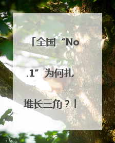 全国“No.1”为何扎堆长三角？