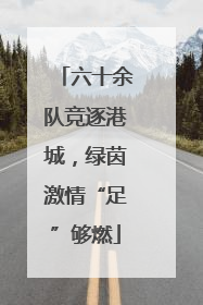 六十余队竞逐港城，绿茵激情“足”够燃