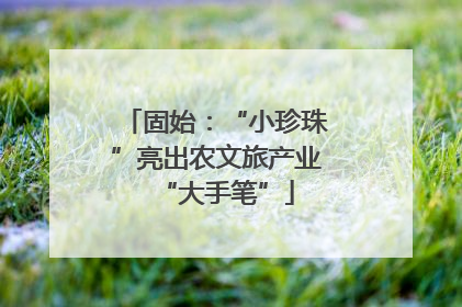 固始：“小珍珠”亮出农文旅产业“大手笔”