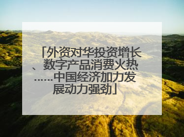 外资对华投资增长、数字产品消费火热……中国经济加力发展动力强劲