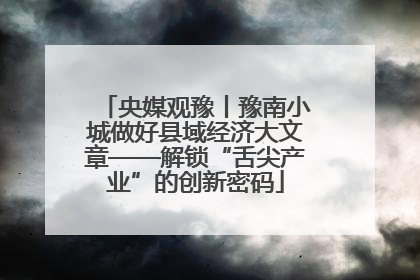 央媒观豫丨豫南小城做好县域经济大文章——解锁“舌尖产业”的创新密码