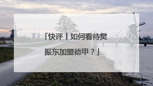 快评丨如何看待樊振东加盟德甲？