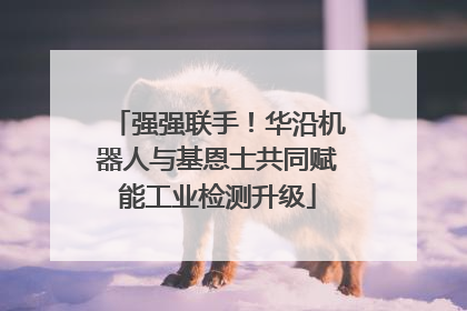 强强联手！华沿机器人与基恩士共同赋能工业检测升级