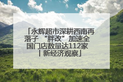 永辉超市深耕西南再落子 “胖改”加速全国门店数量达112家丨新经济观察