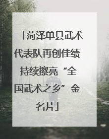 菏泽单县武术代表队再创佳绩 持续擦亮“全国武术之乡”金名片
