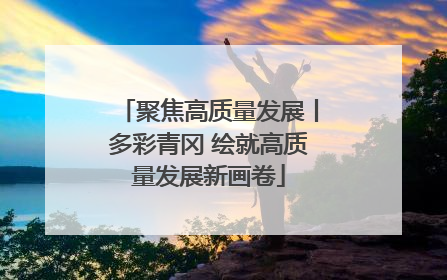 聚焦高质量发展丨多彩青冈 绘就高质量发展新画卷
