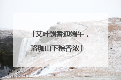 艾叶飘香迎端午，珞珈山下粽香浓