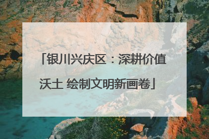 银川兴庆区：深耕价值沃土 绘制文明新画卷