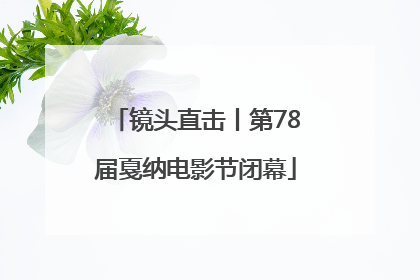 镜头直击丨第78届戛纳电影节闭幕