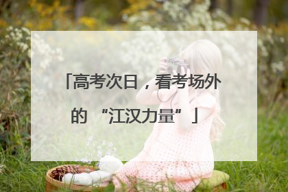 高考次日，看考场外的 “江汉力量”