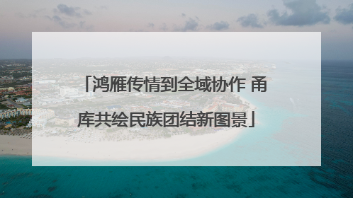 鸿雁传情到全域协作 甬库共绘民族团结新图景