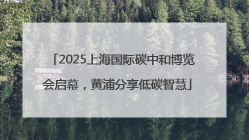 2025上海国际碳中和博览会启幕，黄浦分享低碳智慧